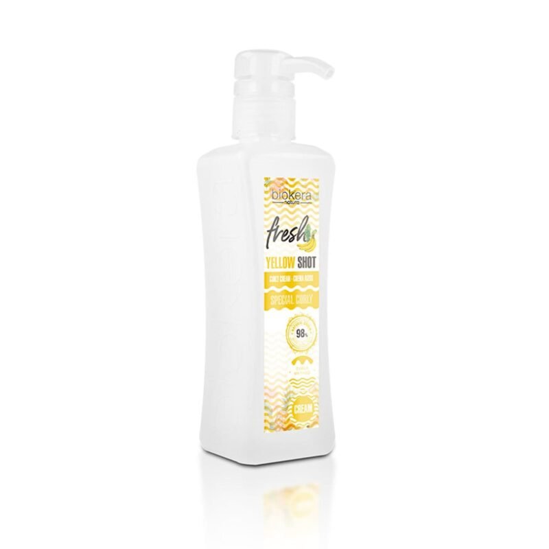 Yellow Shot Curly Cream